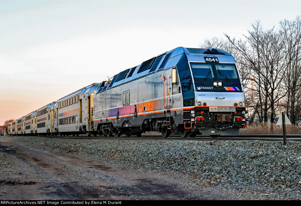 NJT 4541 on train 5531